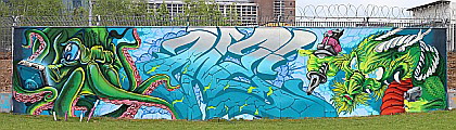 EZB-Graffiti-Update im April 2014