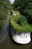 Hausboot am Niederäder Ufer