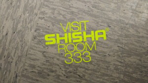 Visit Shiha Room 333, Aufkleber Polizeipräsidium Frankfurt