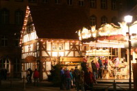 Honighaus auf dem Weihnachtsmarkt Frankfurt
