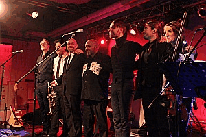 Verabschiedung: Band Prag in "Das Bett" Frankfurt