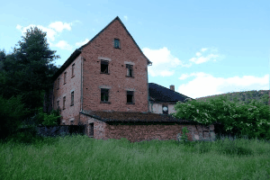Alte verlassene Taunusmühle